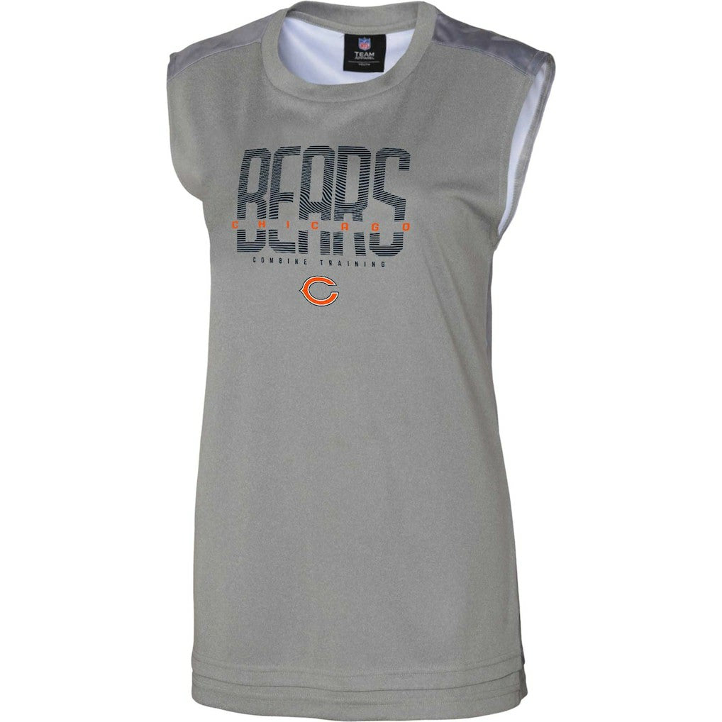 Chicago Bears Women's No Sweat Tank Top - Gray Tops