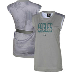 Philadelphia Eagles Women's No Sweat Tank Top - Gray Tops