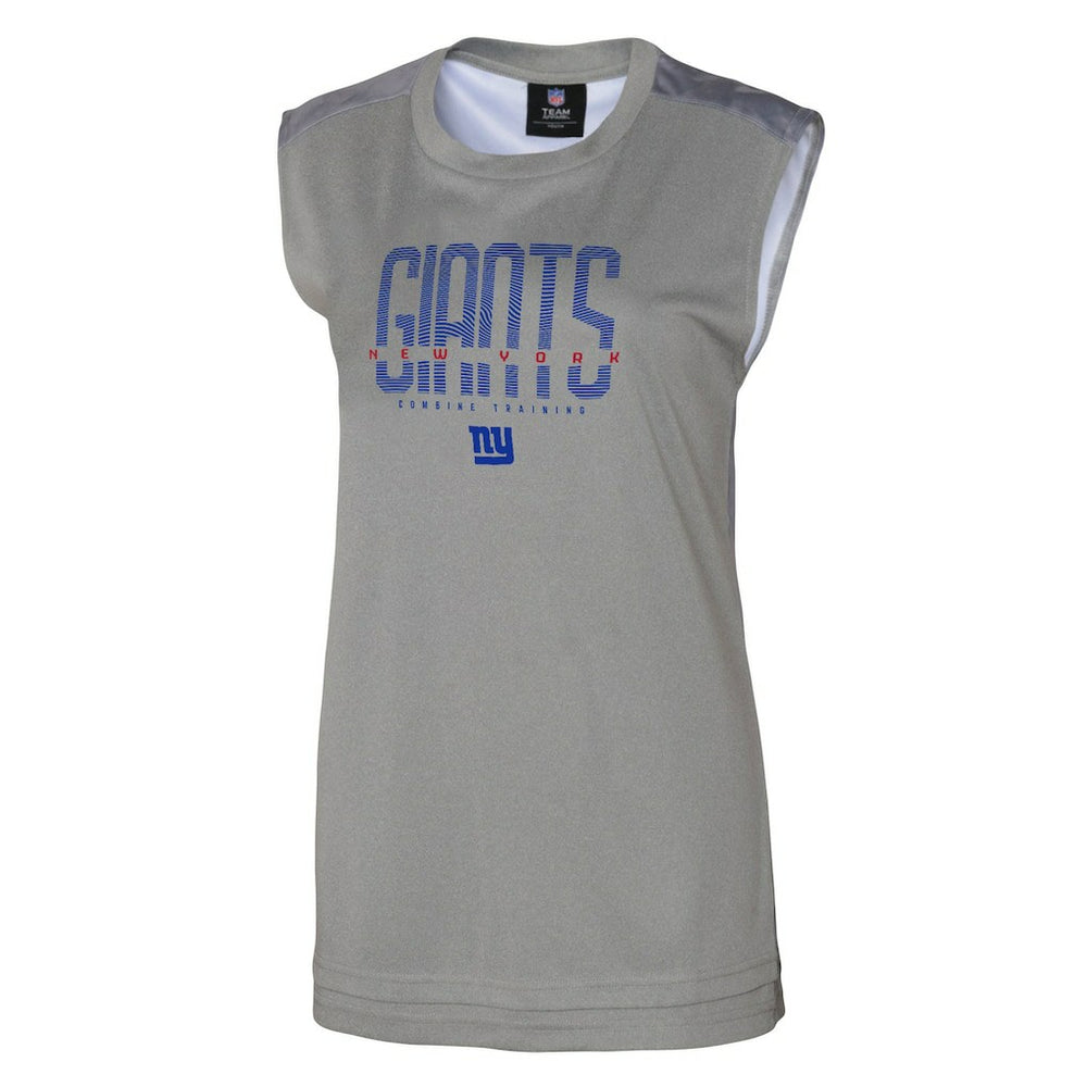 New York Giants Women's No Sweat Tank Top - Gray Tops