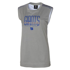 New York Giants Women's No Sweat Tank Top - Gray Tops