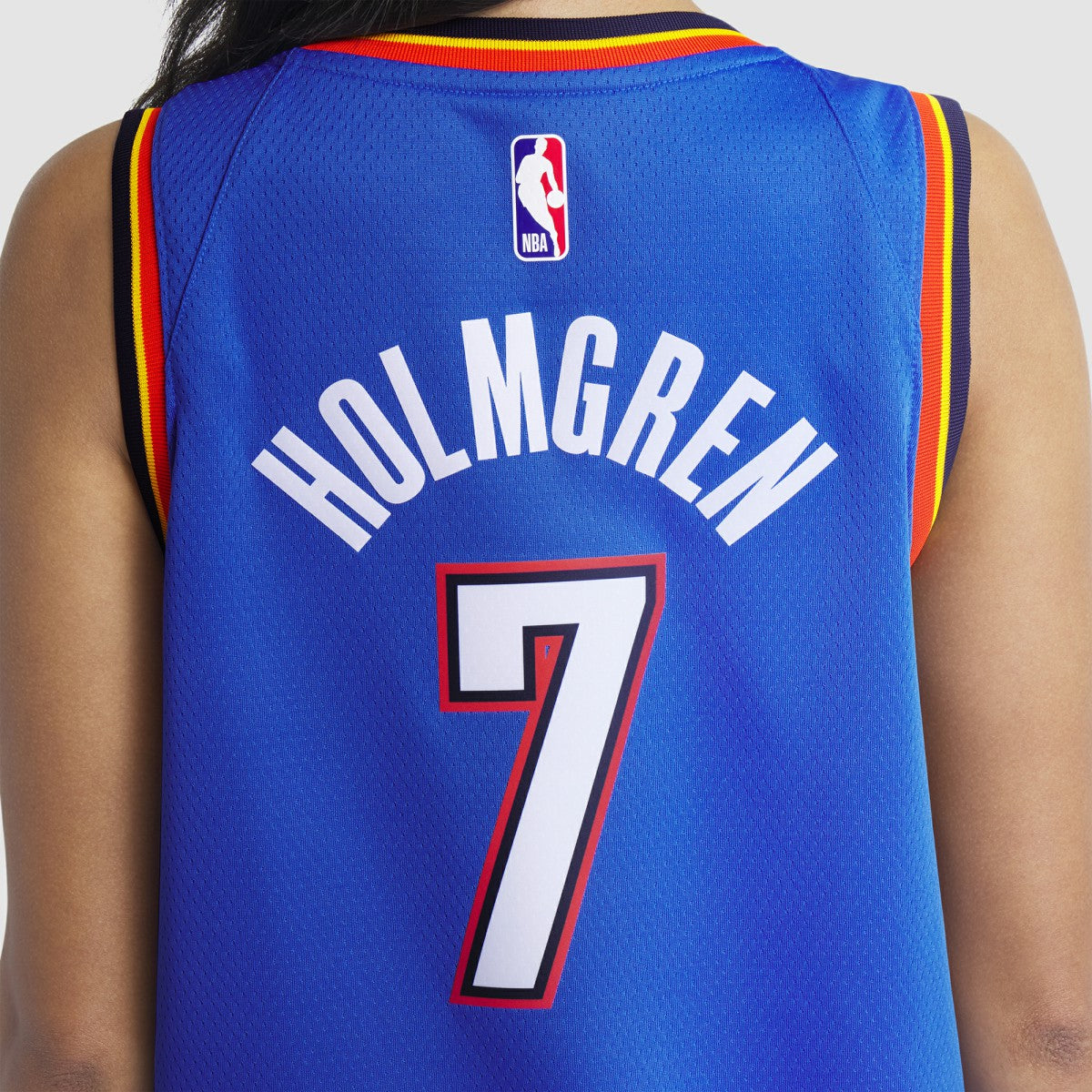 Chet Holmgren Oklahoma City Thunder Unisex 2022 NBA Draft First Round Pick Player Swingman Jersey Icon Edition Blue - Nike