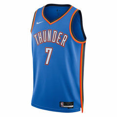 Chet Holmgren Oklahoma City Thunder Unisex 2022 NBA Draft First Round Pick Player Swingman Jersey Icon Edition Blue - Nike
