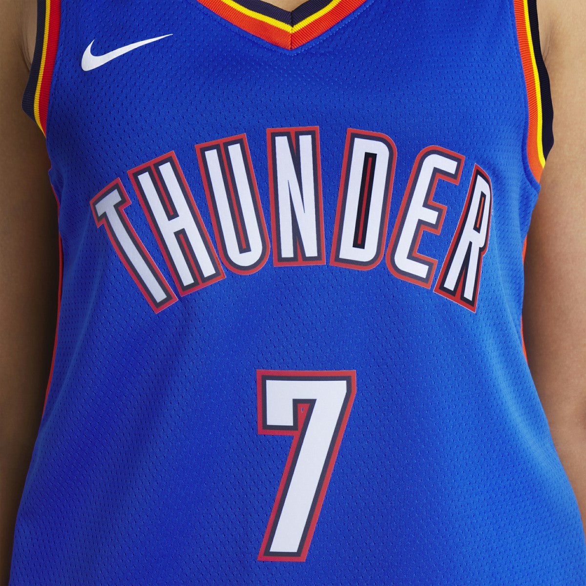 Chet Holmgren Oklahoma City Thunder Unisex 2022 NBA Draft First Round Pick Player Swingman Jersey Icon Edition Blue - Nike