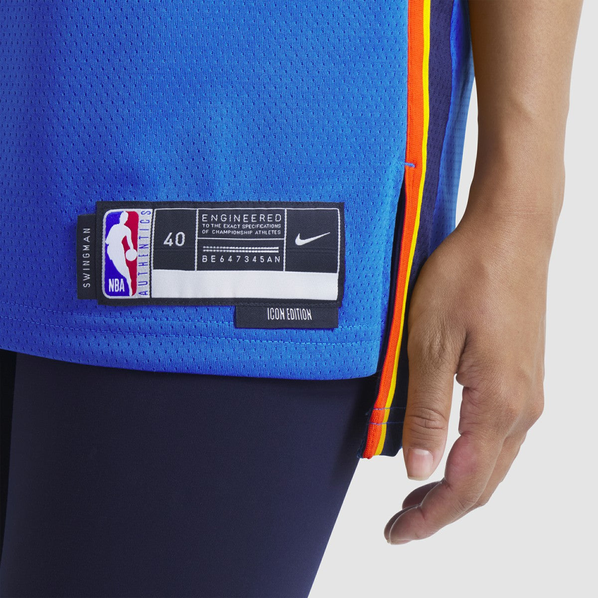 Chet Holmgren Oklahoma City Thunder Unisex 2022 NBA Draft First Round Pick Player Swingman Jersey Icon Edition Blue - Nike