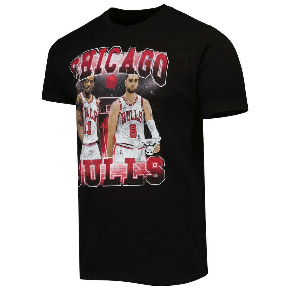 DeMar DeRozan & Zach LaVine Chicago Bulls Stadium Essentials Unisex Player Duo T-Shirt Black outlet