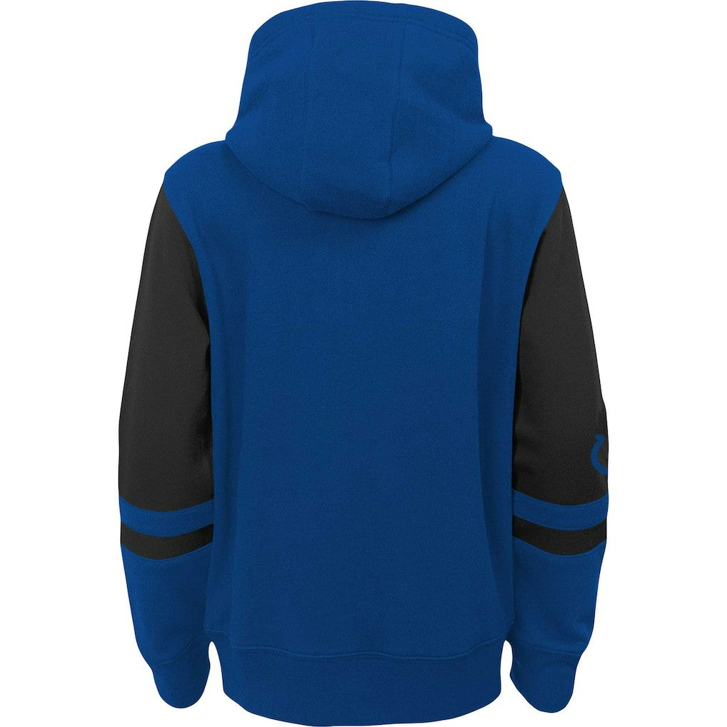 Indianapolis Colts Preschool Stadium Color Block Full-Zip Hoodie - Royal Hoodies
