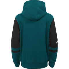 Philadelphia Eagles Preschool Stadium Color Block Full-Zip Hoodie - Green Hoodies