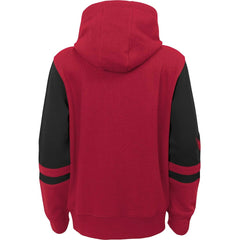 Arizona Cardinals Youth Colorblock Full-Zip Hoodie - Cardinal Hoodies