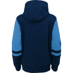 Tennessee Titans Youth Colorblock Full-Zip Hoodie - Navy Hoodies