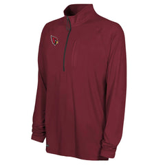 Arizona Cardinals Combine Authentic Raglan Quarter-Zip Top - Cardinal Tops