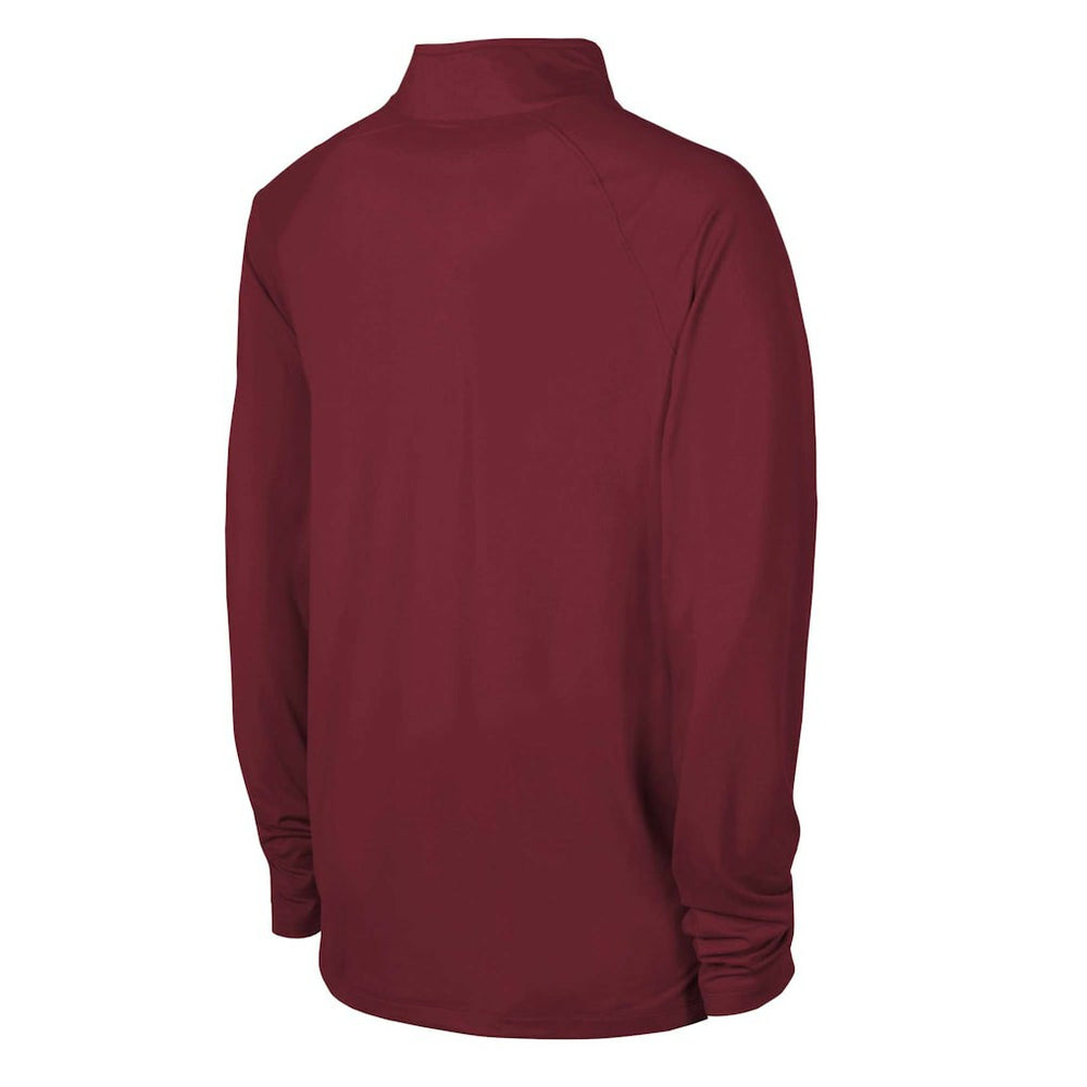Arizona Cardinals Combine Authentic Raglan Quarter-Zip Top - Cardinal Tops