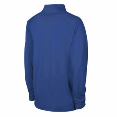 Los Angeles Rams Combine Authentic Raglan Quarter-Zip Top - Royal Tops