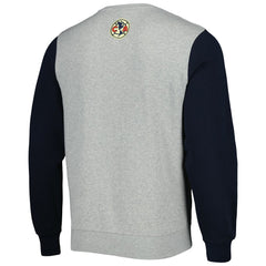 Club America Kangaroo Pullover Sweatshirt Gray/Navy