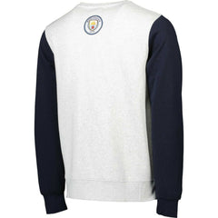 Manchester City Kangaroo Pullover Sweatshirt Gray/Navy