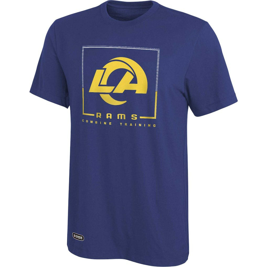 Los Angeles Rams Combine Authentic Clutch T-Shirt - Royal T-shirts
