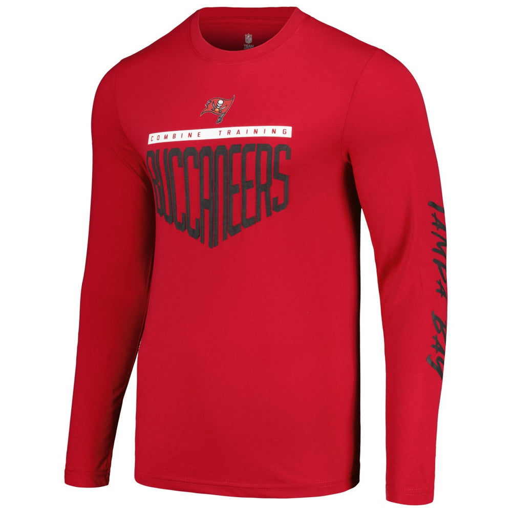 Tampa Bay Buccaneers Impact Long Sleeve T-Shirt - Red T-shirts
