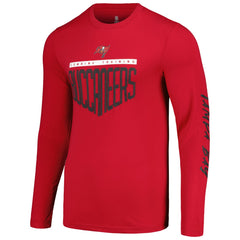 Tampa Bay Buccaneers Impact Long Sleeve T-Shirt - Red T-shirts