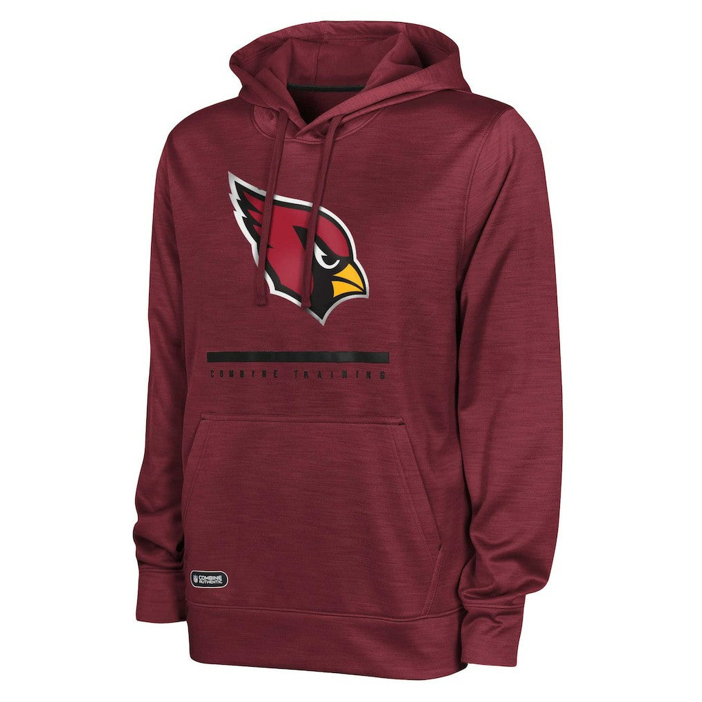 Arizona Cardinals Speed Drill Streak Pullover Hoodie - Cardinal Hoodies