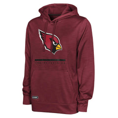 Arizona Cardinals Speed Drill Streak Pullover Hoodie - Cardinal Hoodies