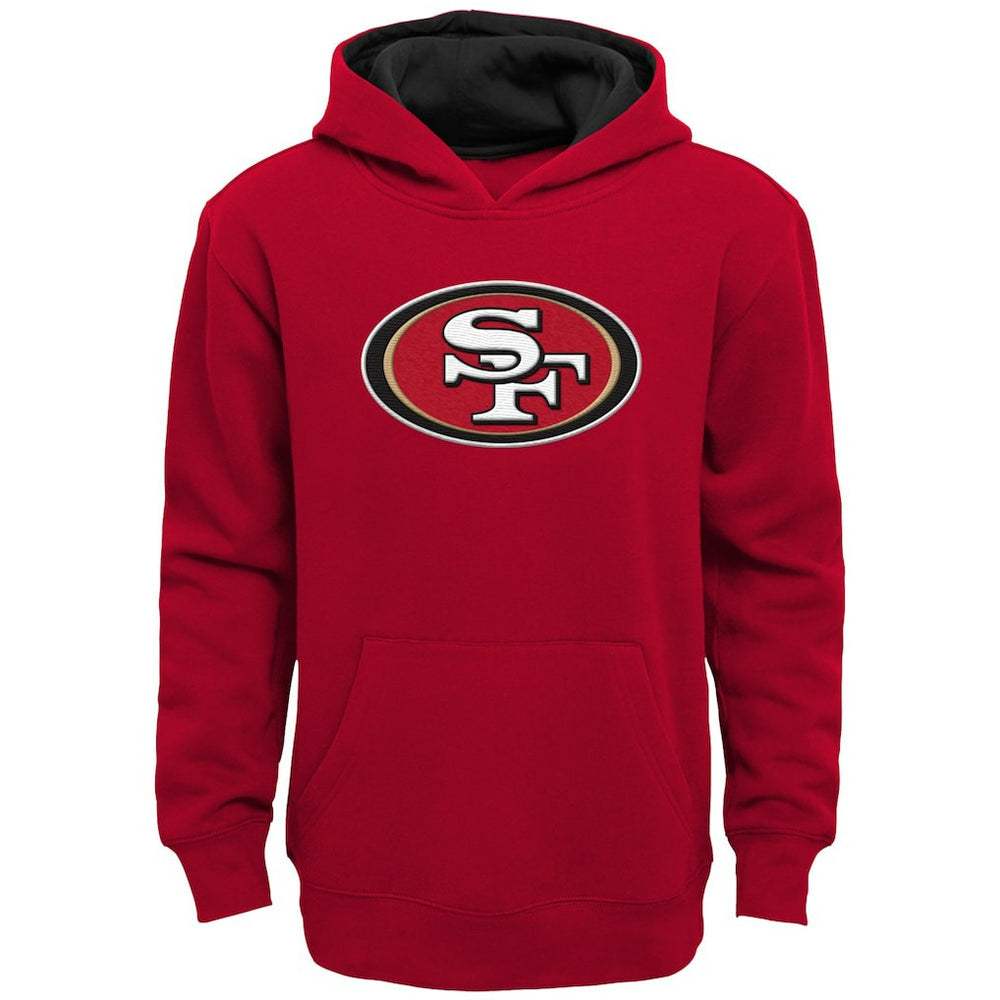 San Francisco 49ers Outerstuff Preschool Prime Pullover Hoodie - Scarlet Hoodies