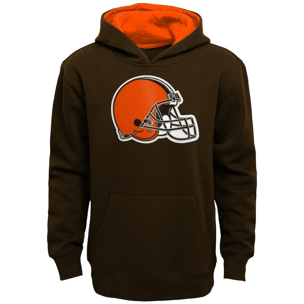 Cleveland Browns Outerstuff Preschool Prime Pullover Hoodie - Brown Hoodies