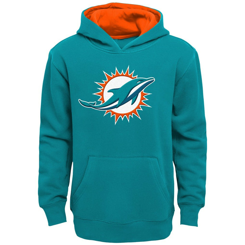 Miami Dolphins Outerstuff Preschool Prime Pullover Hoodie - Aqua Hoodies