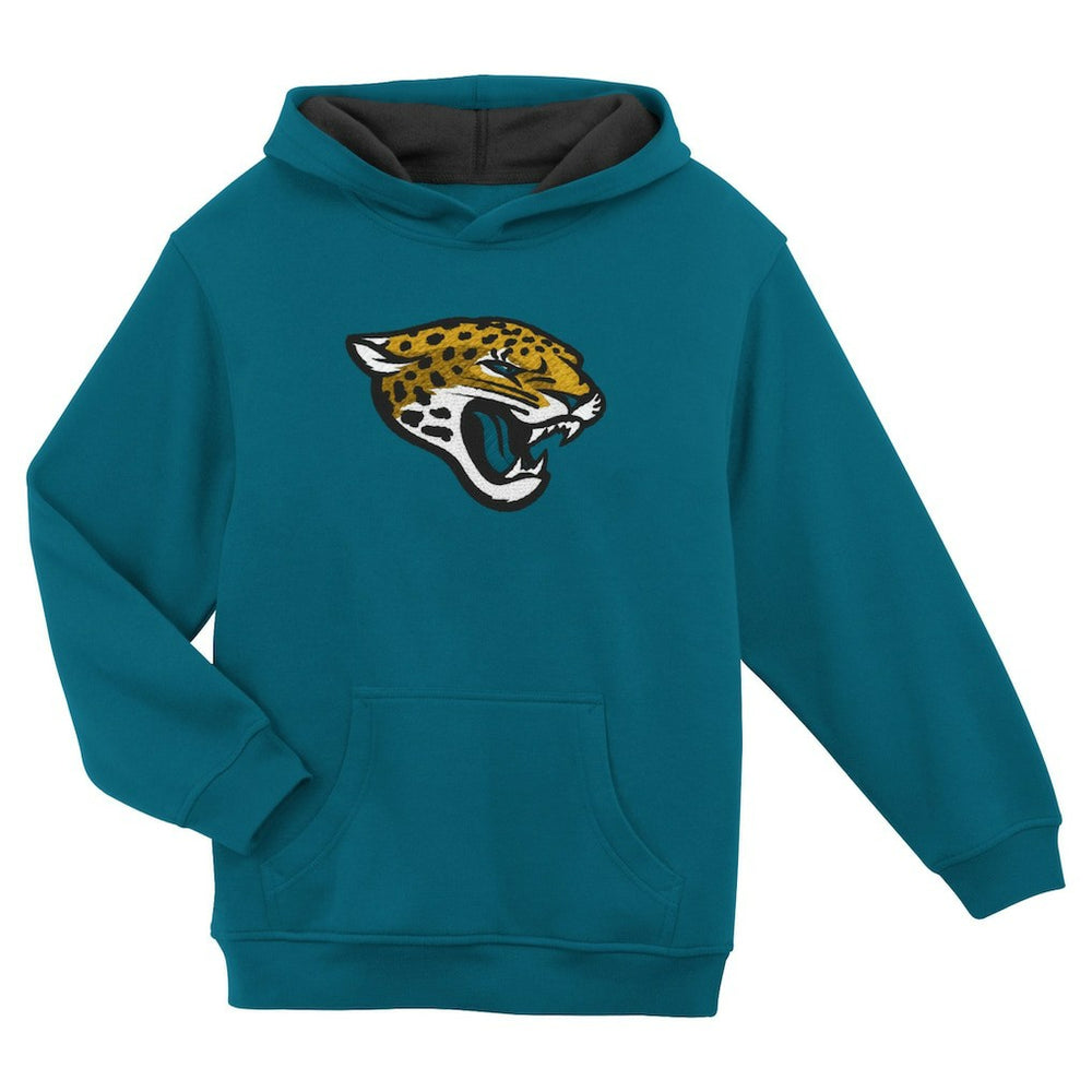Jacksonville Jaguars Outerstuff Preschool Prime Pullover Hoodie - Teal Hoodies