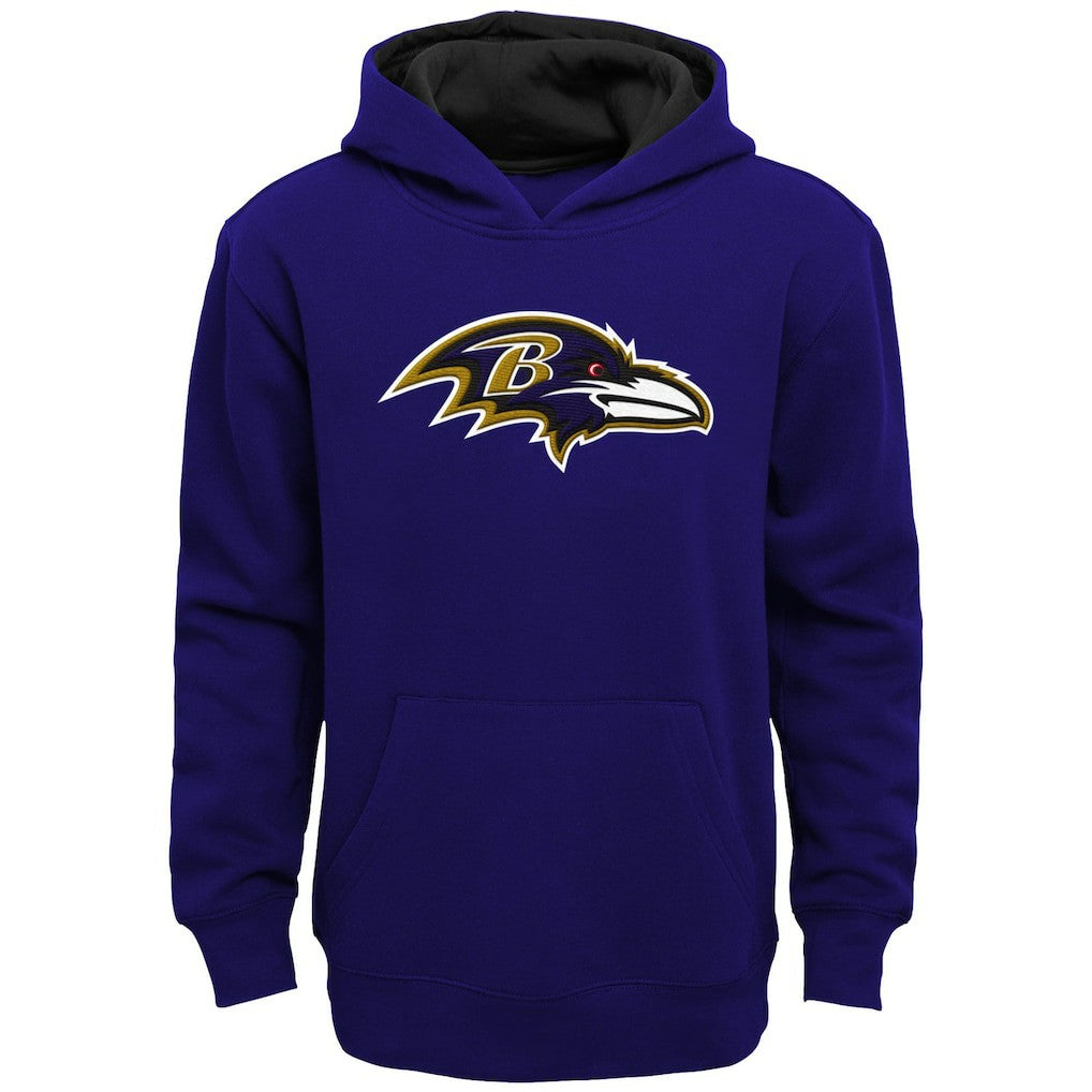 Baltimore Ravens Outerstuff Preschool Prime Pullover Hoodie - Purple Hoodies