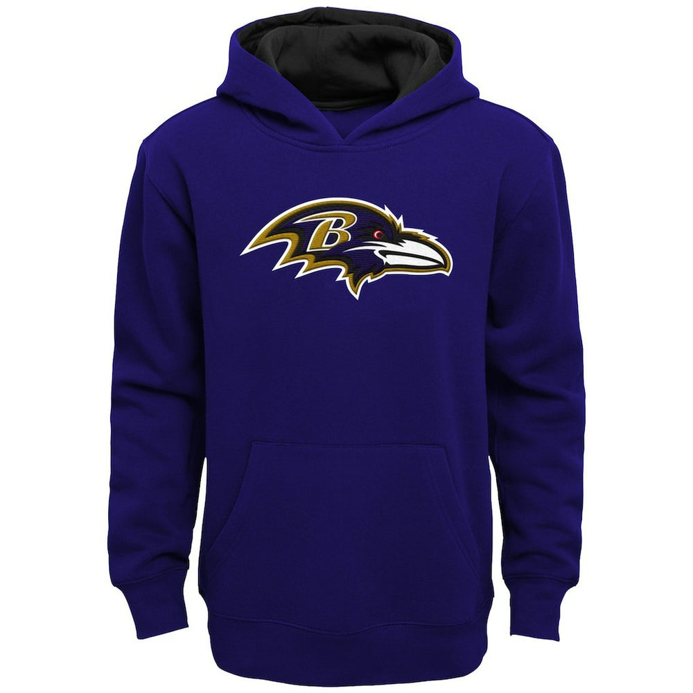Baltimore Ravens Outerstuff Preschool Prime Pullover Hoodie - Purple Hoodies