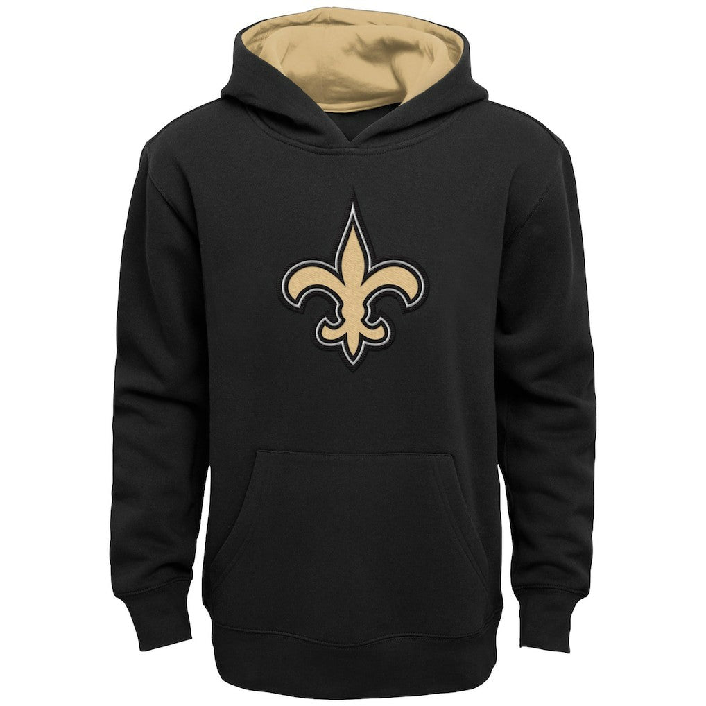 New Orleans Saints Outerstuff Preschool Prime Pullover Hoodie - Black Hoodies