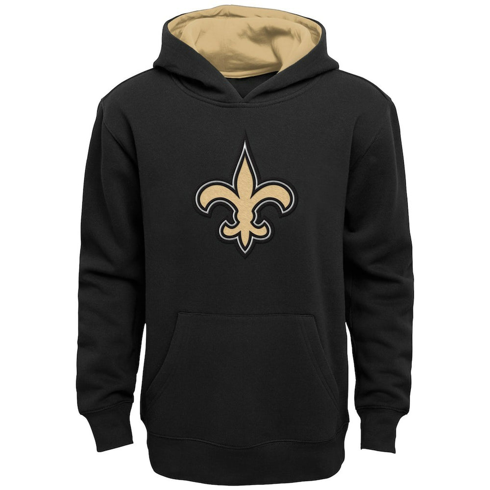 New Orleans Saints Outerstuff Preschool Prime Pullover Hoodie - Black Hoodies