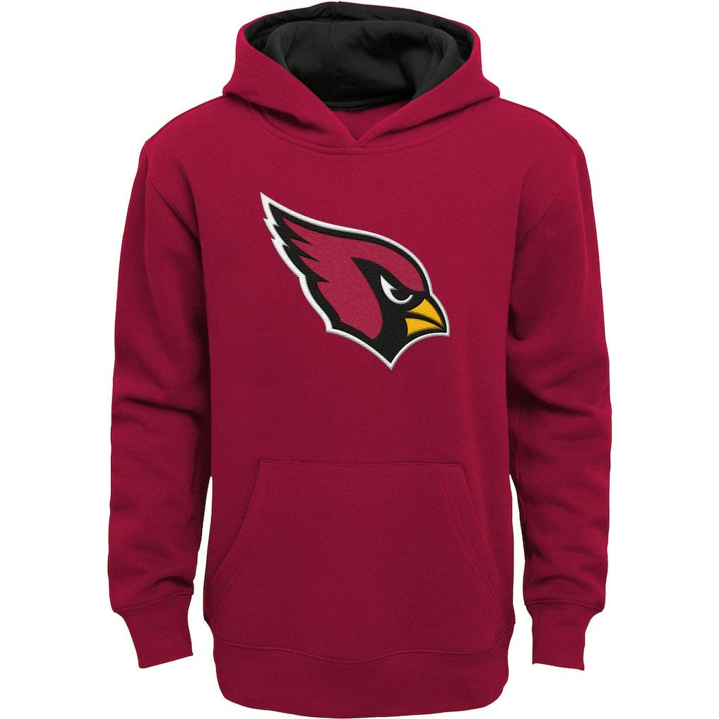 Arizona Cardinals Youth Prime Pullover Hoodie - Cardinal Hoodies