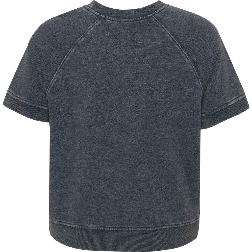 Cincinnati Bengals Girls Juniors Cheer Squad Raglan T-Shirt - Heather Charcoal T-shirts