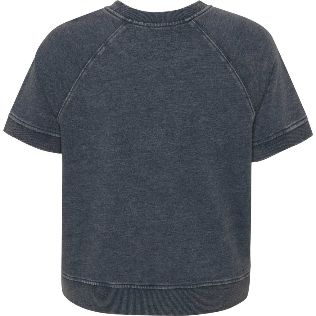 Green Bay Packers Girls Juniors Cheer Squad Raglan T-Shirt - Heather Charcoal T-shirts