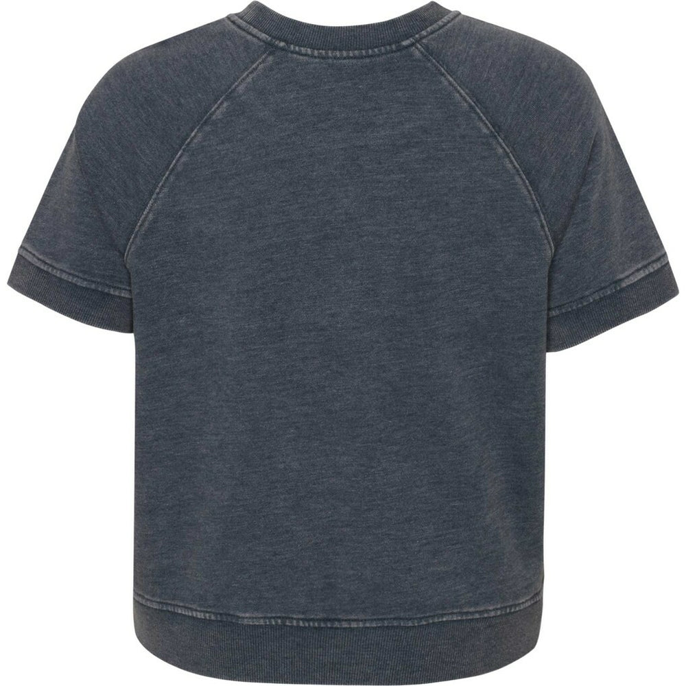 Green Bay Packers Girls Juniors Cheer Squad Raglan T-Shirt - Heather Charcoal T-shirts