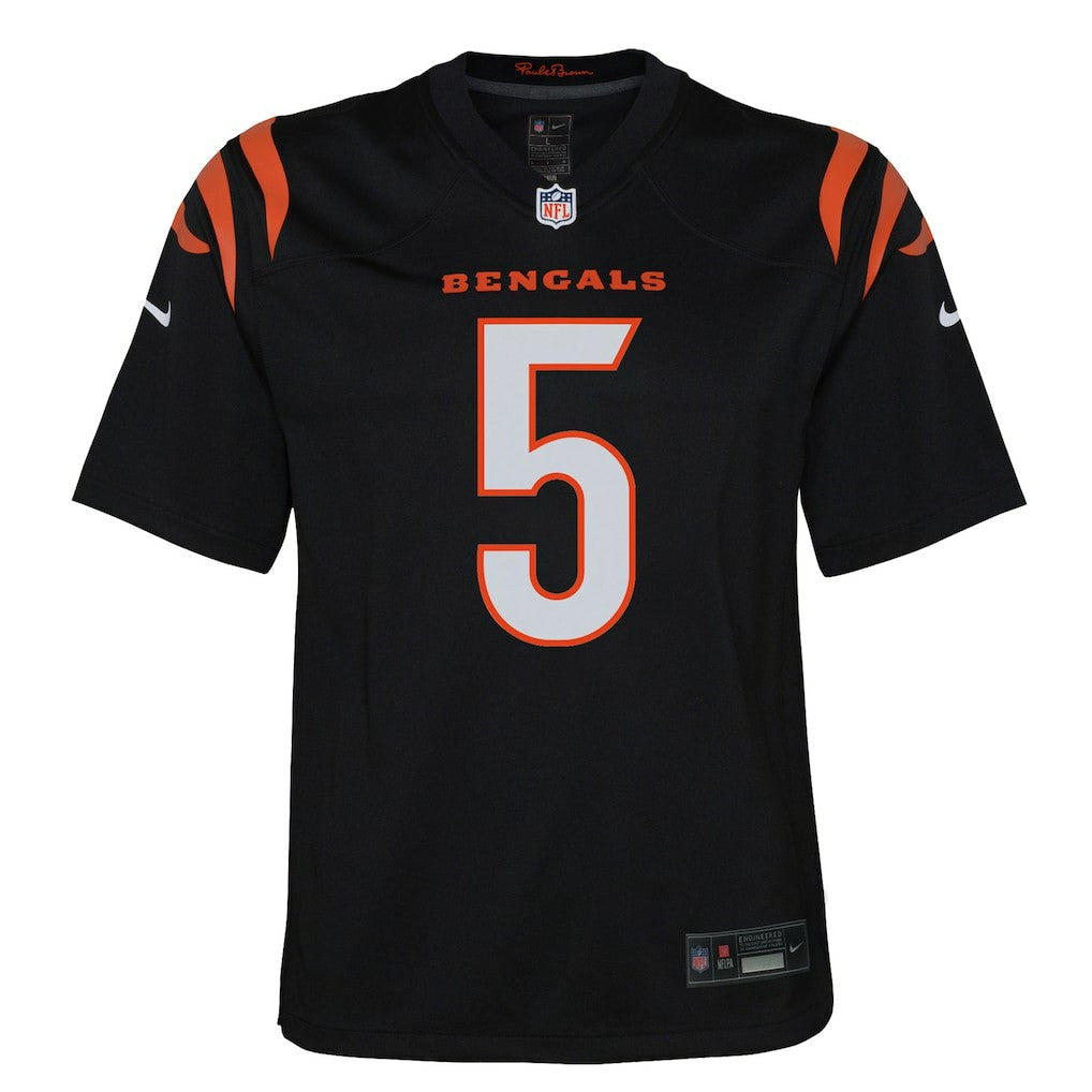 Tee Higgins Cincinnati Bengals Youth Game Jersey - Black Jerseys