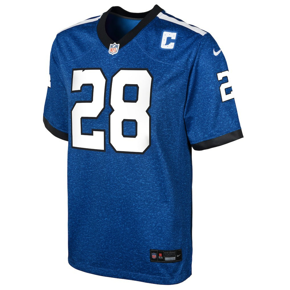 Jonathan Taylor Indianapolis Colts Youth Game Jersey - Royal Jerseys