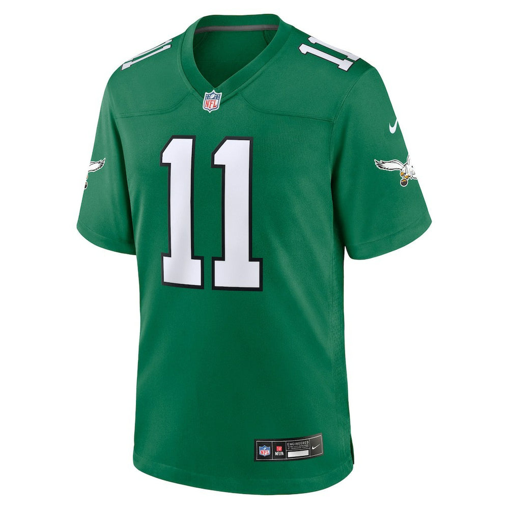 A.J. Brown Philadelphia Eagles Youth Game Jersey - Kelly Green Jerseys