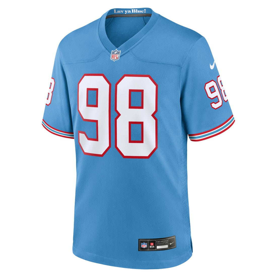 Jeffery Simmons Tennessee Titans Youth Game Jersey - Light Blue Jerseys
