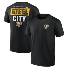 Pittsburgh Penguins Territorial T-Shirt - Black | US 5194606
