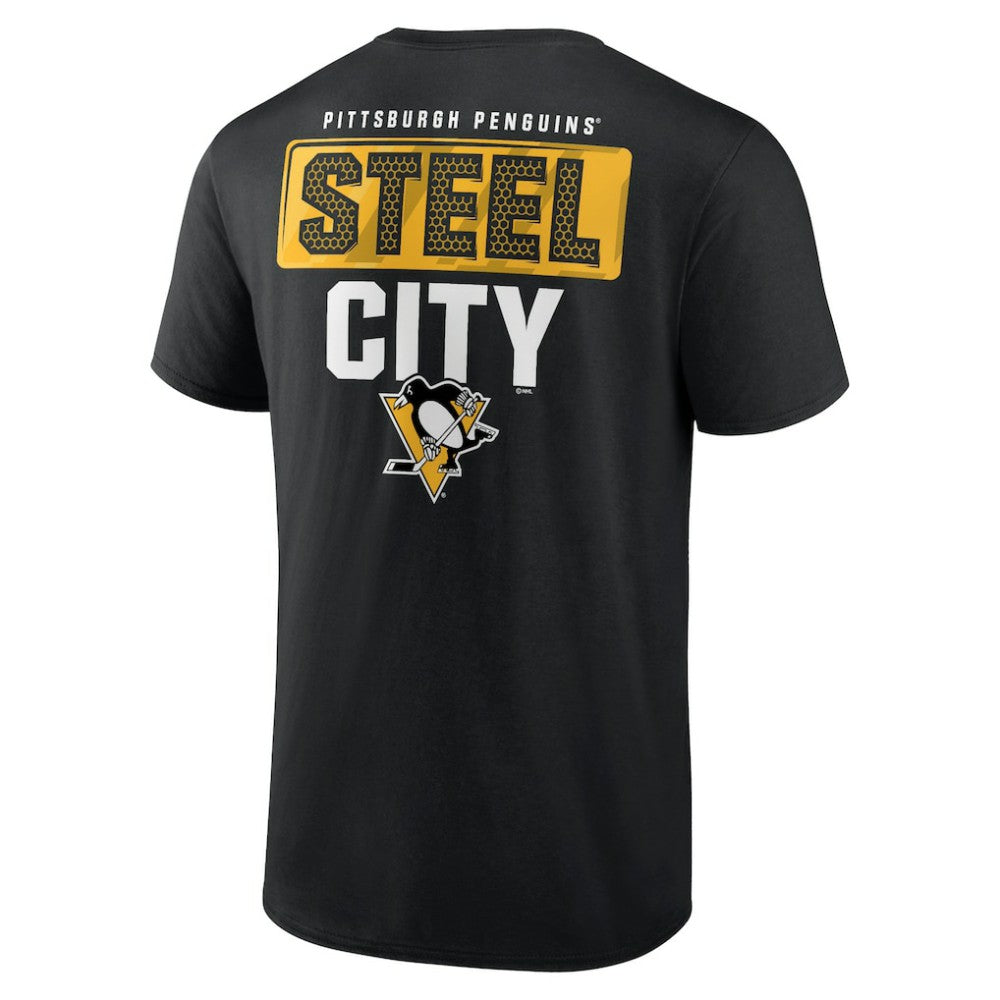 Pittsburgh Penguins Territorial T-Shirt - Black | US 5194606