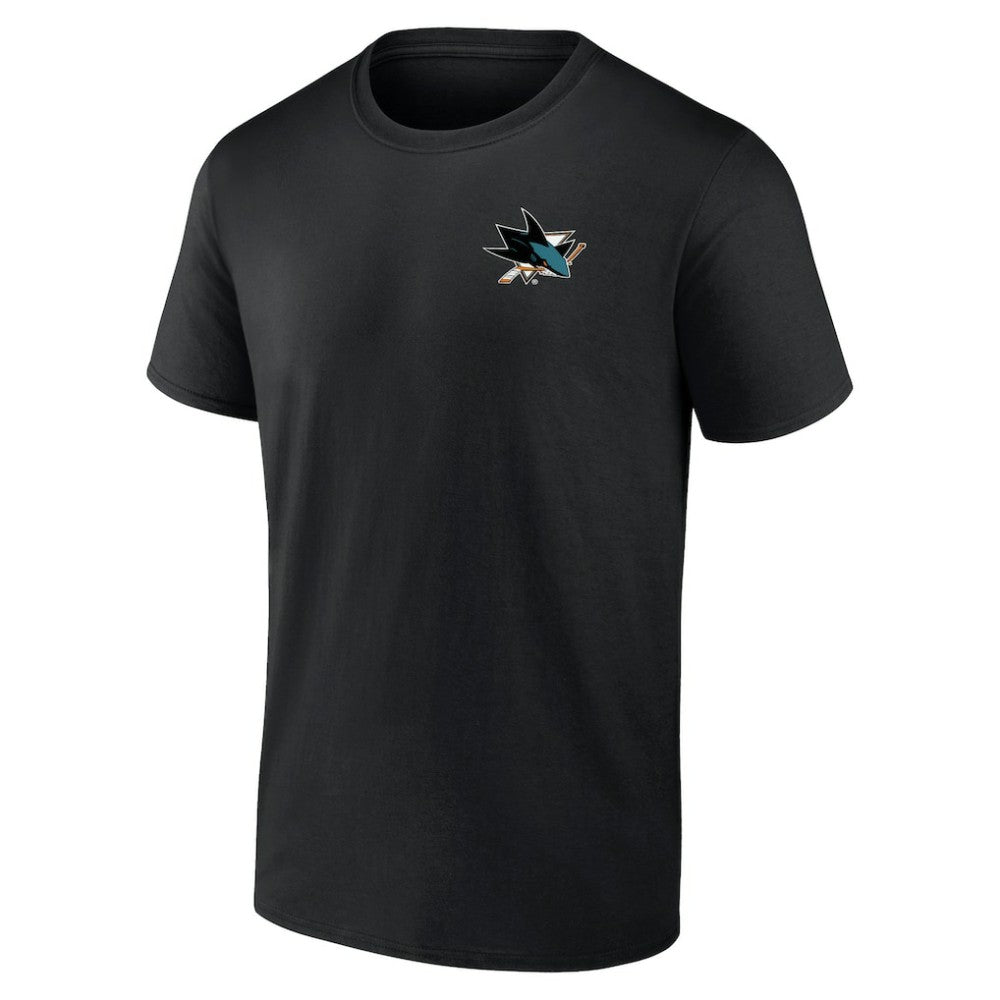San Jose Sharks Territorial T-Shirt - Black | US 5194607