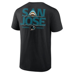 San Jose Sharks Territorial T-Shirt - Black | US 5194607