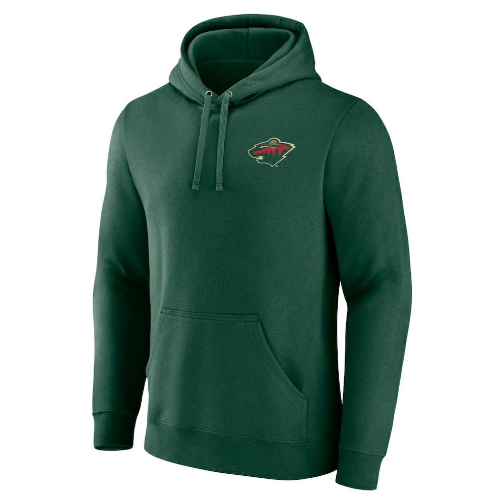 Minnesota Wild Territorial Pullover Hoodie - Green | US 5194617