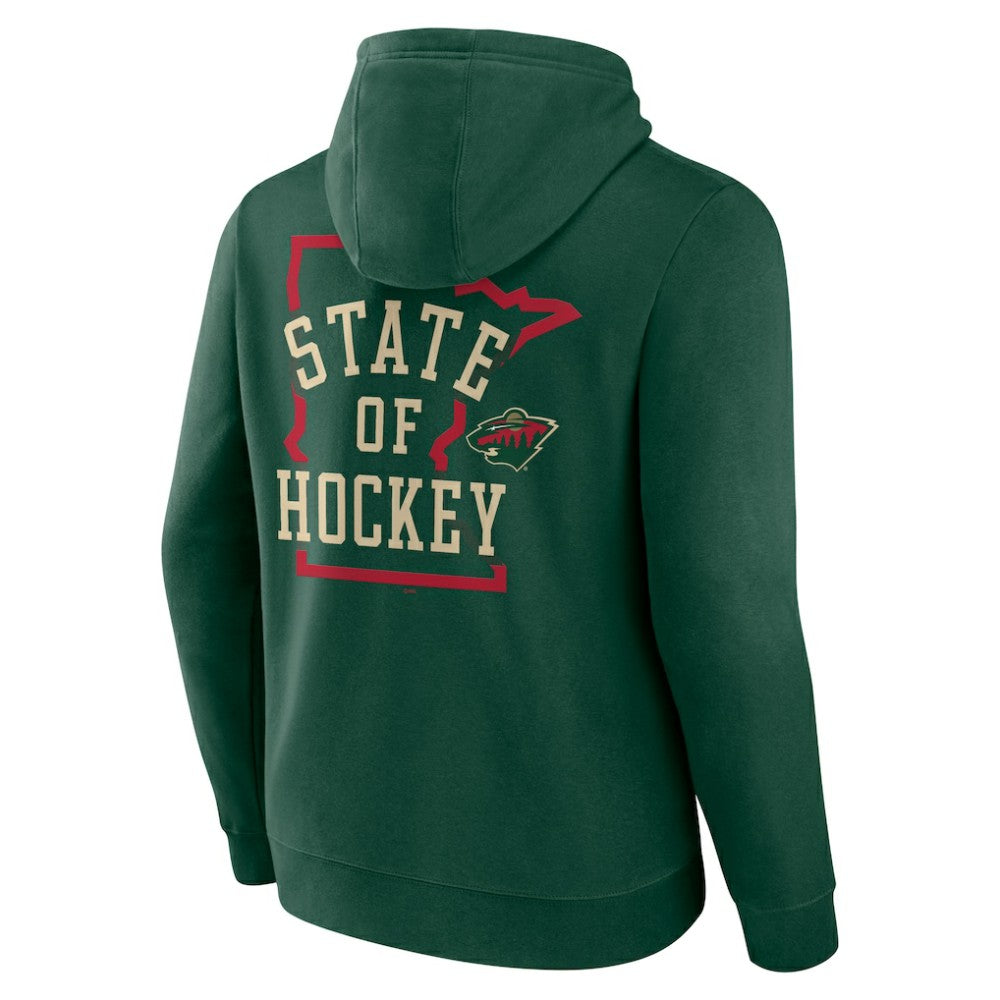 Minnesota Wild Territorial Pullover Hoodie - Green | US 5194617