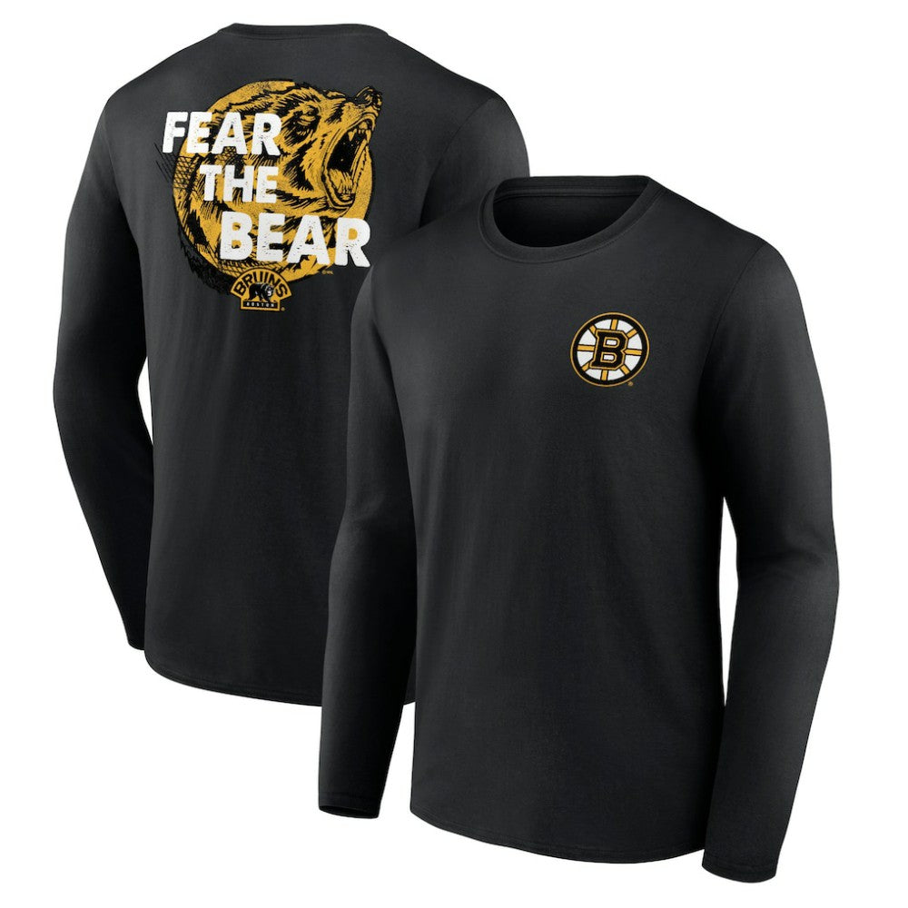 Boston Bruins Territorial Long Sleeve T-Shirt - Black | US 5194637