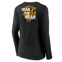 Boston Bruins Women's Territorial Long Sleeve V-Neck T-Shirt - Black | US 5194639