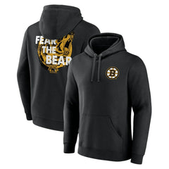 Boston Bruins Territorial Pullover Hoodie - Black | US 5195728