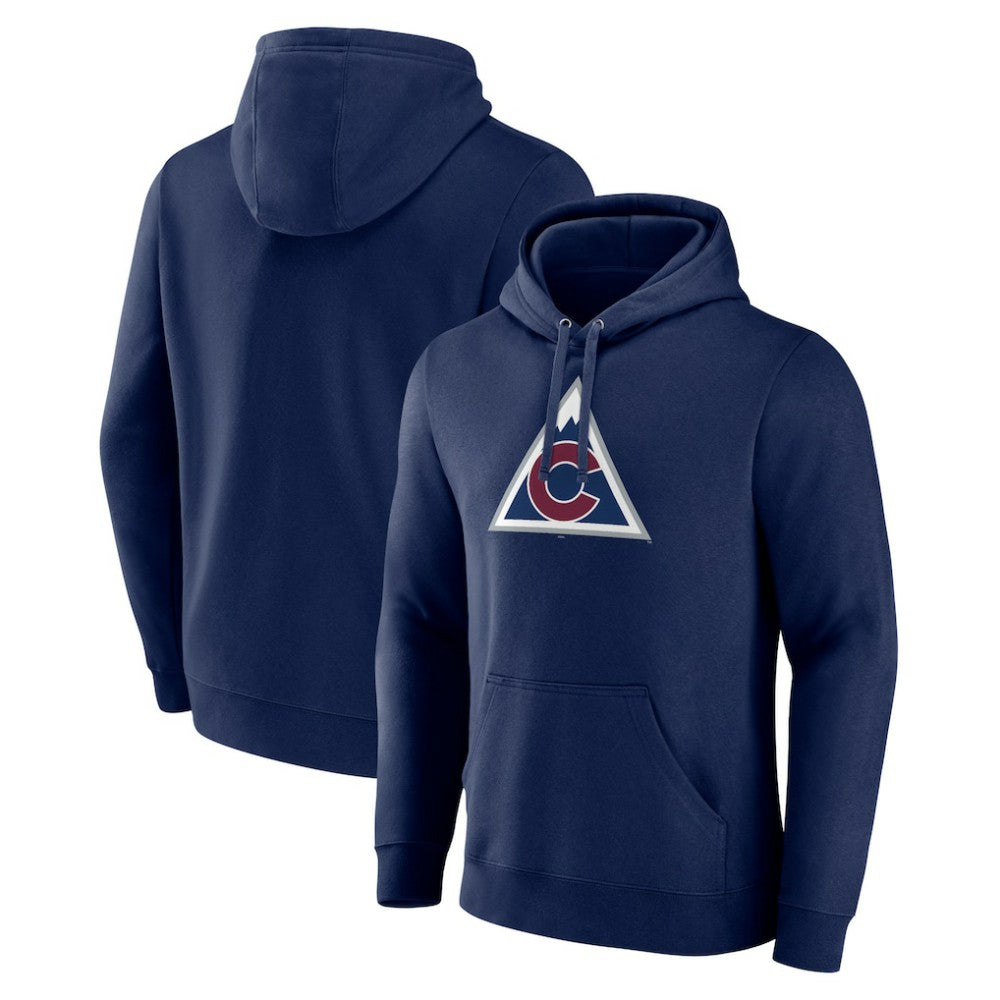 Colorado Avalanche Alternate Team Logo Pullover Hoodie - Navy | US 5196942