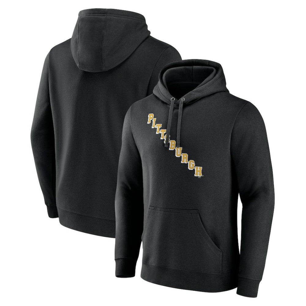 Pittsburgh Penguins Team Alternate Logo Pullover Hoodie - Black | US 5196943